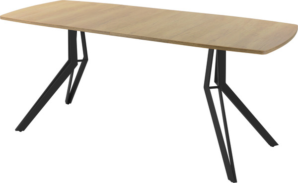 Изображение товара Обеденный стол AMC Elite / Е21(1200) D6 (черный/дуб небраска натур)