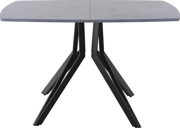 Изображение товара Обеденный стол AMC Elite / Е21(1200) D6 (черный/бетон чикаго светло-серый)