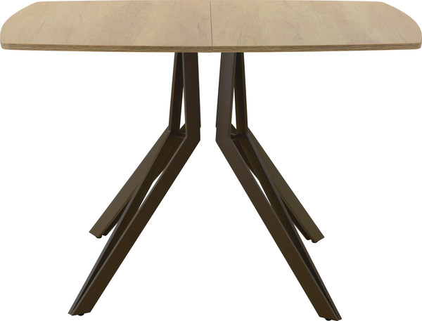 Изображение товара Обеденный стол AMC Elite / Е21(1200) D6 (коричневый/дуб небраска натур)