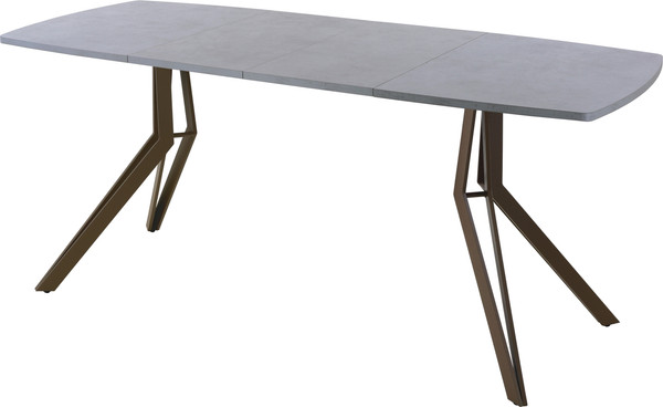 Изображение товара Обеденный стол AMC Elite / Е21(1200) D6 (коричневый/бетон чикаго светло-серый)