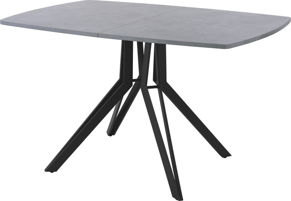 Изображение товара Обеденный стол AMC Elite / Е21(1100) D6 (черный/бетон чикаго светло-серый)