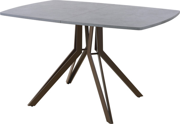 Изображение товара Обеденный стол AMC Elite / Е21(1100) D6 (коричневый/бетон чикаго светло-серый)