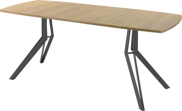 Изображение товара Обеденный стол AMC Elite / Е21(1100) D6 (графит/дуб небраска натур)