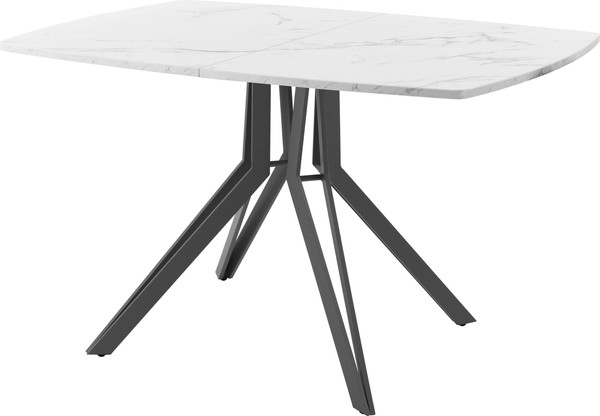 Изображение товара Обеденный стол AMC Elite / Е21(1100) D6 (графит/мрамор кристалл)