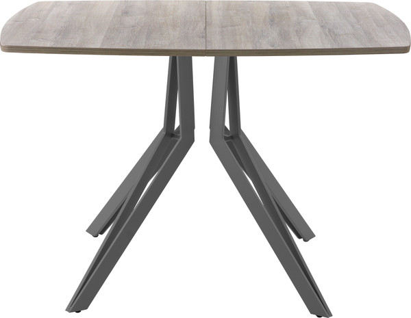 Изображение товара Обеденный стол AMC Elite / Е21(1100) D6 (графит/дуб уайт-ривер песочно-бежевый)