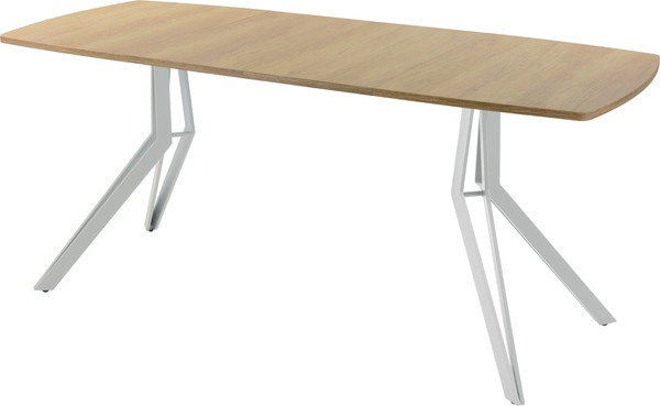 Изображение товара Обеденный стол AMC Elite / Е21(1200) D6 (серебро/дуб небраска натур)