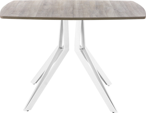 Изображение товара Обеденный стол AMC Elite / Е21(1100) D6 (белый/дуб уайт-ривер песочно-бежевый)