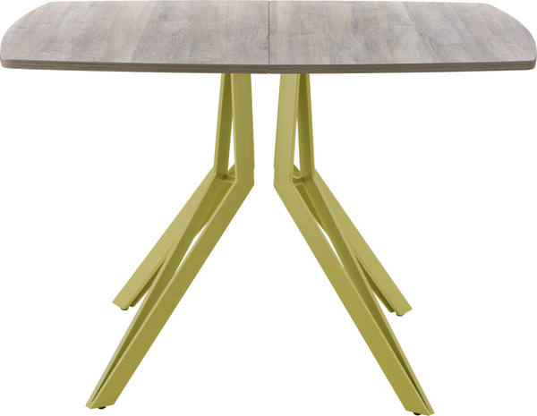 Изображение товара Обеденный стол AMC Elite / Е21(1100) D6 (золото/дуб уайт-ривер песочно-бежевый)