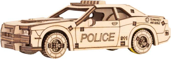 Изображение товара Автомобиль игрушечный EWA Полицейский автомобиль