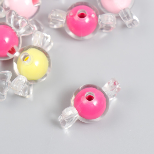 Изображение товара Набор бусин декоративных Арт Узор Конфетки - внутренний ассорти / 7674694