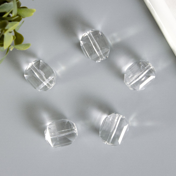 Изображение товара Набор бусин декоративных Арт Узор Кристалл прямоугольный / 5131779