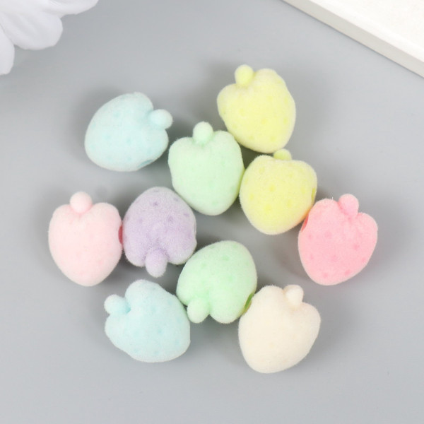 Изображение товара Набор бусин декоративных Арт Узор Клубничка / 10883586