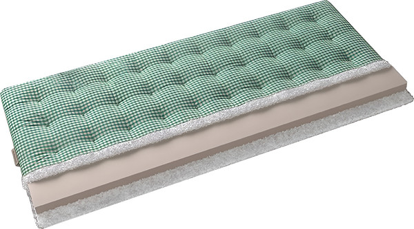 Изображение товара Матрас Mr. Mattress Kishi Green 140x190 (с липучками)