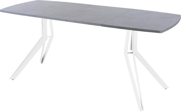 Изображение товара Обеденный стол AMC Elite / Е21(1200) D6 (белый/бетон чикаго светло-серый)