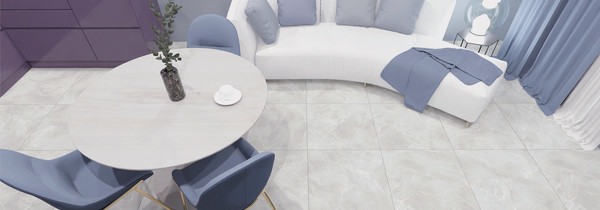 Изображение товара Плитка ProGres Marble cloud NR0381 (600x600, бежевый)