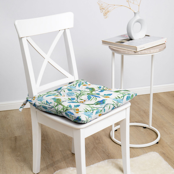 Изображение товара Подушка на стул Самойловский текстиль С Тафтингом 40x40 Квезаль / 926799