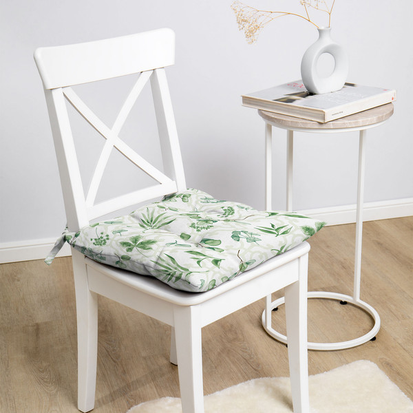 Изображение товара Подушка на стул Самойловский текстиль С Тафтингом 40x40 Дендра / 926801