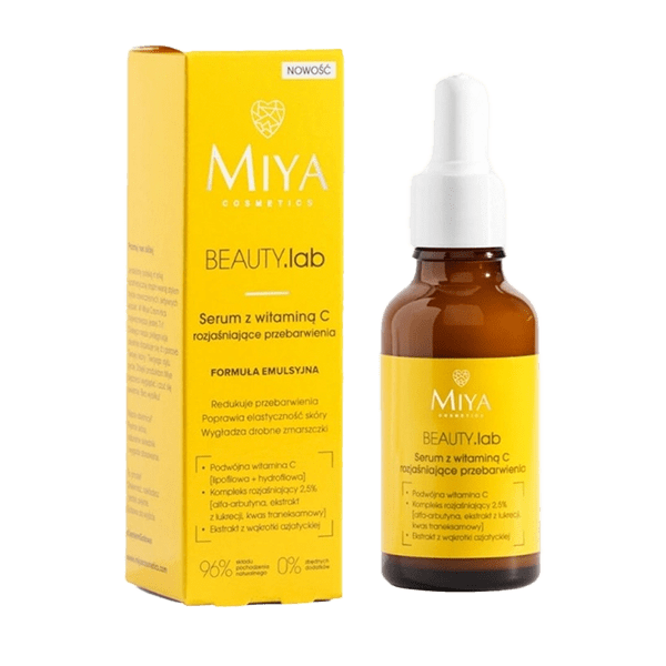 Изображение товара Сыворотка для лица Miya Beauty Lab с витамином С против пигментных пятен (30мл)