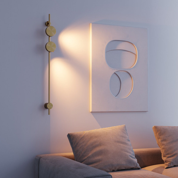 Изображение товара Бра Elektrostandard 40154/LED 3000K (латунь)