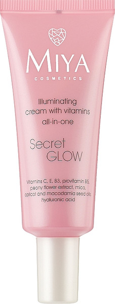 Изображение товара Крем для лица Miya Secret Glow Универсальный с витаминами (30мл)