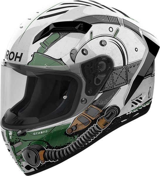 Изображение товара Мотошлем Airoh Connor Alligator CNAL17-M (M, глянец)