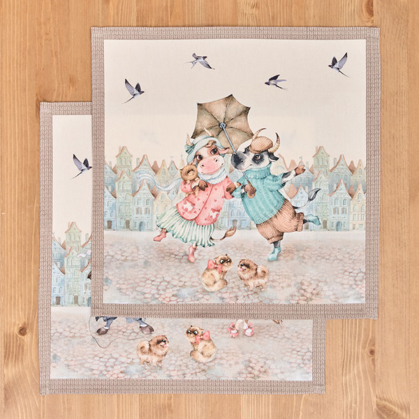 Изображение товара Сервировочная салфетка Santalino 850-729-8 (2шт)