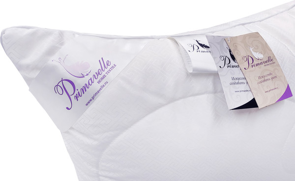 Изображение товара Подушка для сна Primavelle Silk в сатине-жаккарде 68х68 / 114814802-Sl (белый)