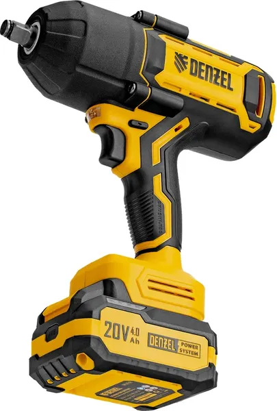 Изображение товара Аккумуляторный гайковерт Denzel CIWH-BL-20-1000 / 26528