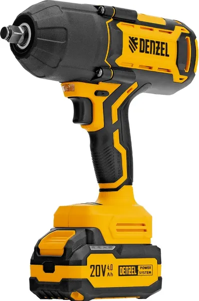 Изображение товара Аккумуляторный гайковерт Denzel CIWH-BL-20-1000 / 26528
