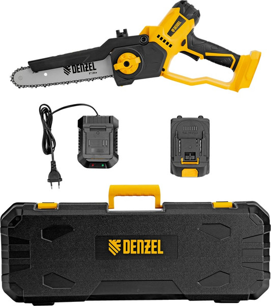 Изображение товара Пила цепная аккумуляторная Denzel СCS-200BL / 58653