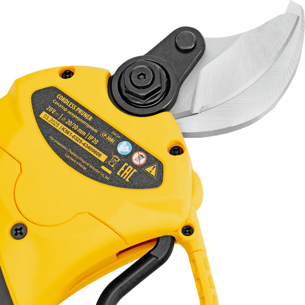 Изображение товара Секатор аккумуляторный Denzel CP-30BL / 59434