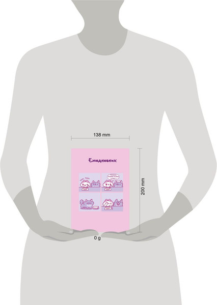 Изображение товара Ежедневник Эксмо Панкейки. Бумага. Недатированный (9785042222955)