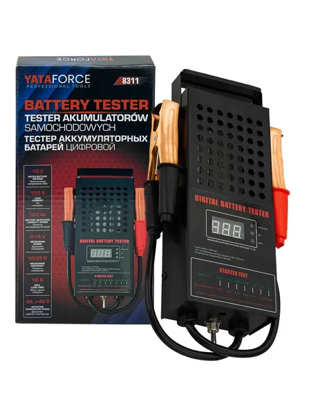 Изображение товара Тестер аккумуляторной батареи Yataforce YF-8311 (66191)
