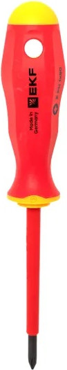 Изображение товара Отвертка EKF Professional PH-FL1x80 VDE 1000В / ph-fl-1-80-pro-in 