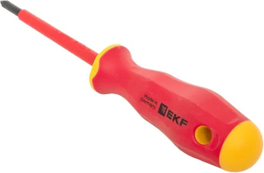 Изображение товара Отвертка EKF Professional PH-FL1x80 VDE 1000В / ph-fl-1-80-pro-in 
