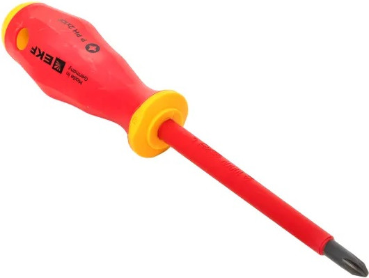 Изображение товара Отвертка EKF Professional PH-FL2x100 VDE 1000В / ph-fl-2-100-pro-in 