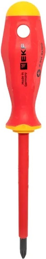 Изображение товара Отвертка EKF Professional PH-FL2x100 VDE 1000В / ph-fl-2-100-pro-in 