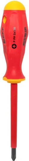 Изображение товара Отвертка EKF Professional PH-FL2x100 VDE 1000В / ph-fl-2-100-pro-in 
