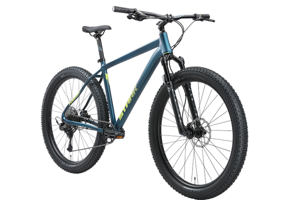 Изображение товара Велосипед STARK Funriser 29.7+ HD 2025 (20, темно-зеленый матовый/оливково-желтый, разобранный, в коробке)