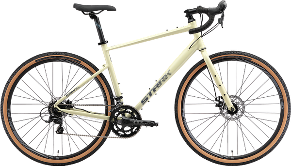 Изображение товара Велосипед STARK Gravel 700.2 D 2025 (M/L, палевый матовый/сине-серый)