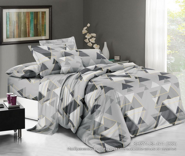 Изображение товара Комплект постельного белья Бояртекс № 011 (233) (L) Евро (бязь)