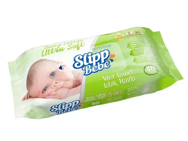 Изображение товара Влажные салфетки детские Slipp Bebe Детские (40шт)