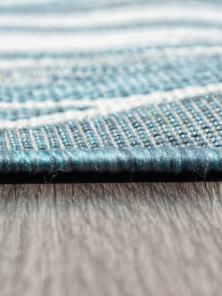 Изображение товара Циновка Merinos Kair S126-OVAL-BLUE (2х2.9)