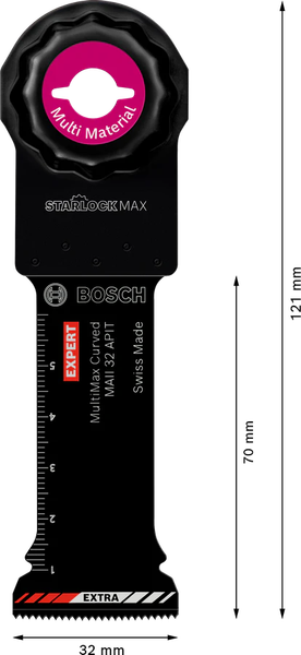 Изображение товара Пильное полотно Bosch MAII 32 APIT MultiMax Curved Expert / 2.608.900.031