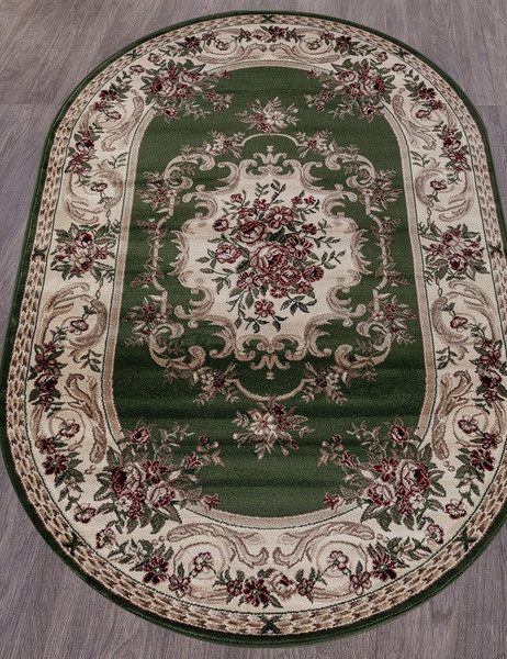 Изображение товара Ковер Merinos Colizey D057-OVAL-GREEN (1х2)