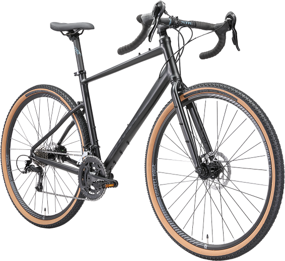 Изображение товара Велосипед STARK Gravel 700.3 D 2025 (XL, черный матовый/черный)