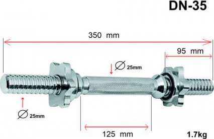 Изображение товара Гриф для гантели Alpin DN-35
