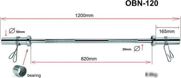 Изображение товара Гриф для штанги Alpin OBN-120