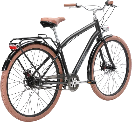 Изображение товара Велосипед STARK Comfort Man 28 D 2025 (20, черный матовый/темно-серый)