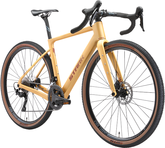 Изображение товара Велосипед STARK GRL Pro 700.6 HD Carbon 2025 (M, песочный матовый/бронзовый)